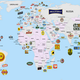 Illustration for article titled The worlds most popular beers in one neat map